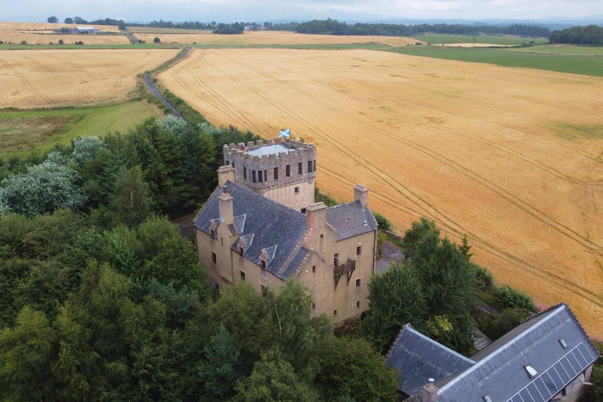 The Manor At Plane Castle Villa Falkirk Exteriör bild